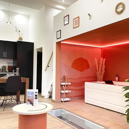 Daire L'orient-express - Jacuzzi - Parking - Loft